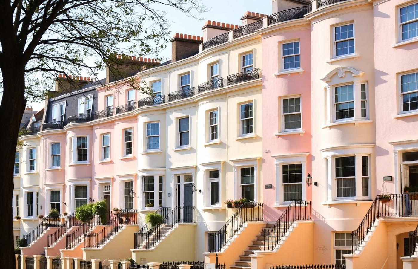 London terraced houses